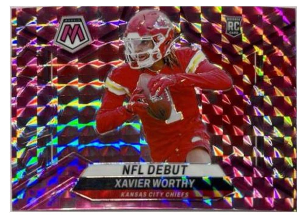 2024 Panini Mosaic Base Set Xavier Worthy #285 card