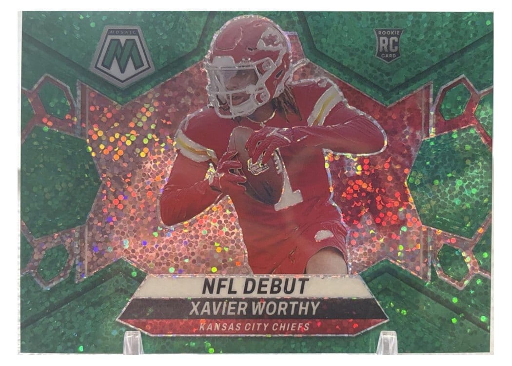 2024 Panini Mosaic Base Set Xavier Worthy #285 card