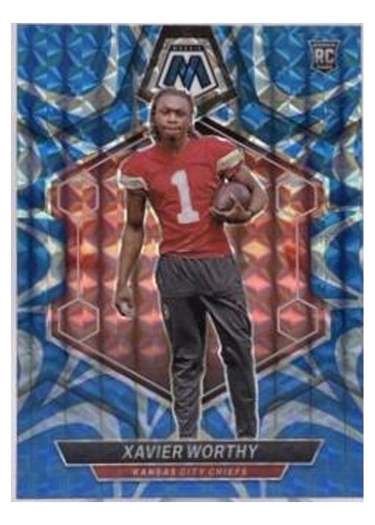 2024 Panini Mosaic Base Set Xavier Worthy #328 card