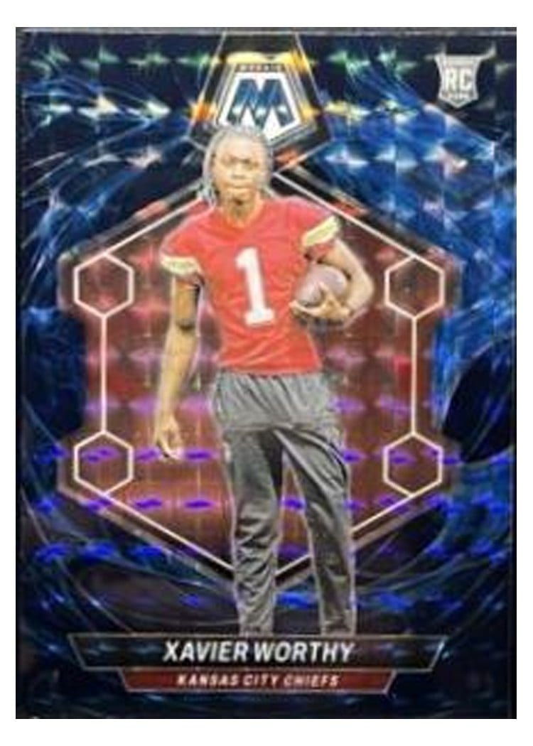 2024 Panini Mosaic Base Set Xavier Worthy #328 card