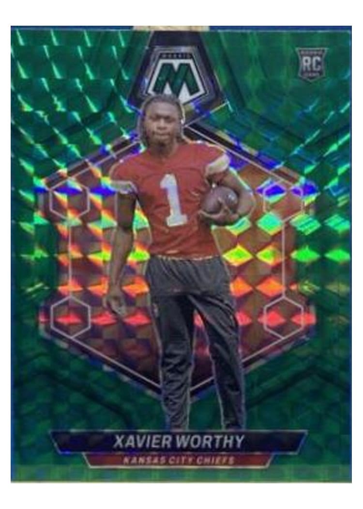 2024 Panini Mosaic Base Set Xavier Worthy #328 card