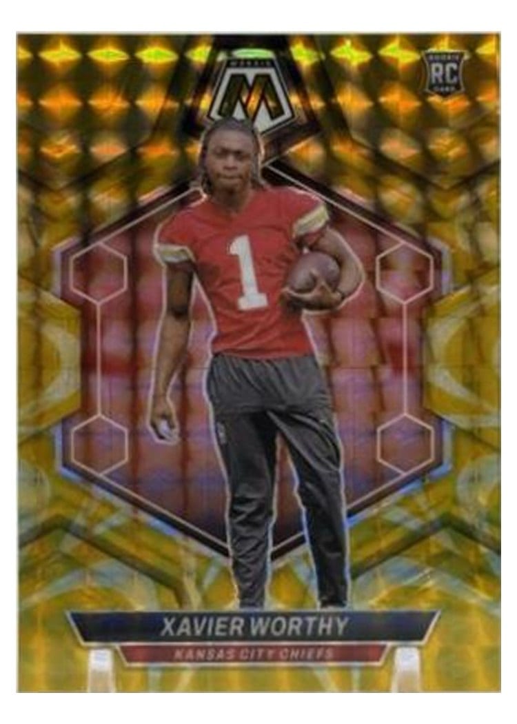 2024 Panini Mosaic Base Set Xavier Worthy #328 card