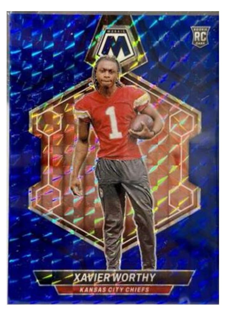 2024 Panini Mosaic Base Set Xavier Worthy #328 card
