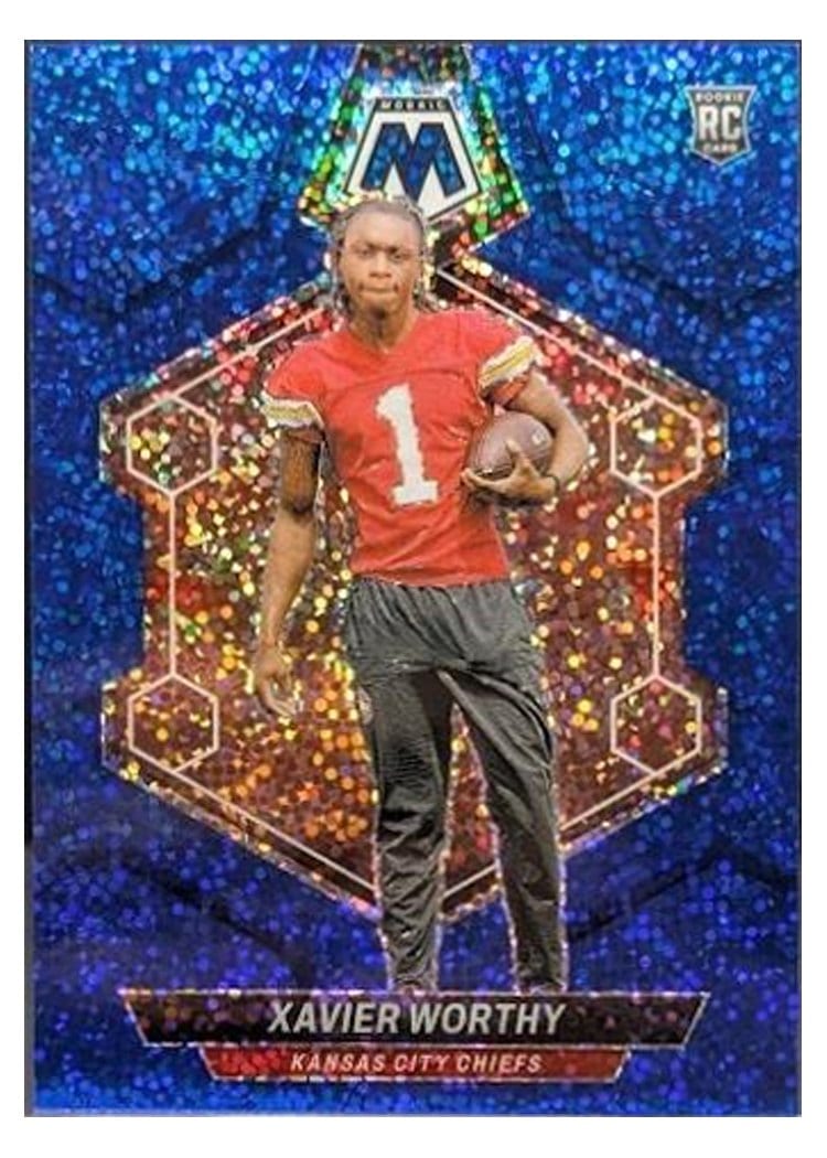 2024 Panini Mosaic Base Set Xavier Worthy #328 card