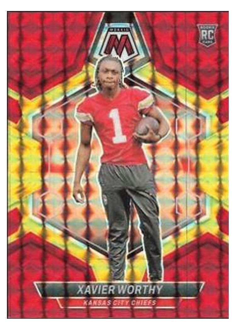 2024 Panini Mosaic Base Set Xavier Worthy #328 card