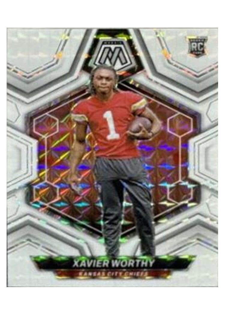 2024 Panini Mosaic Base Set Xavier Worthy #328 card