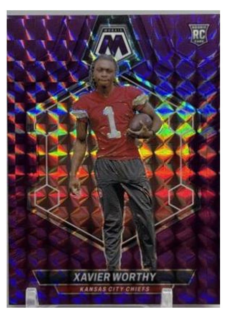 2024 Panini Mosaic Base Set Xavier Worthy #328 card