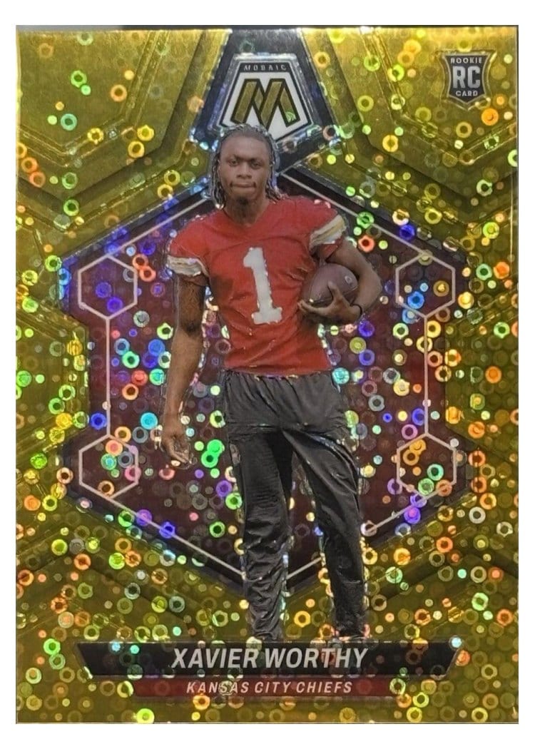 2024 Panini Mosaic Base Set Xavier Worthy #328 card