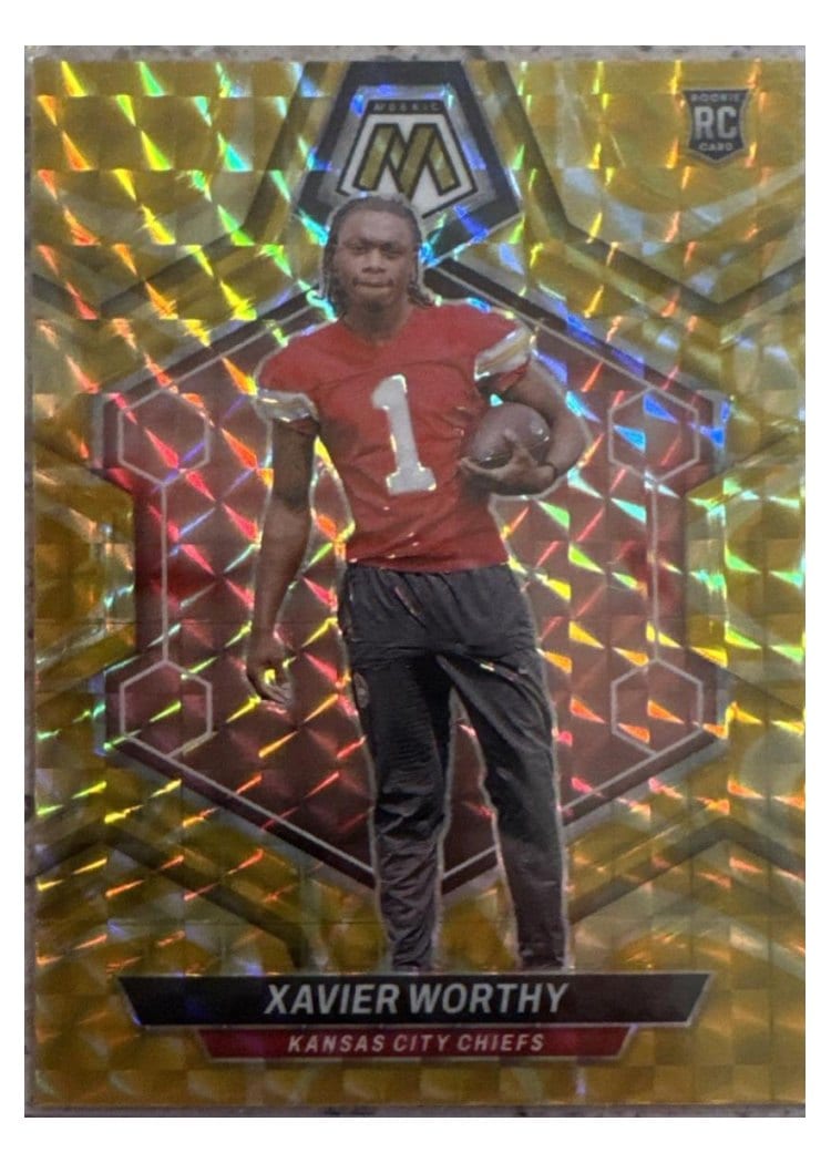 2024 Panini Mosaic Base Set Xavier Worthy #328 card