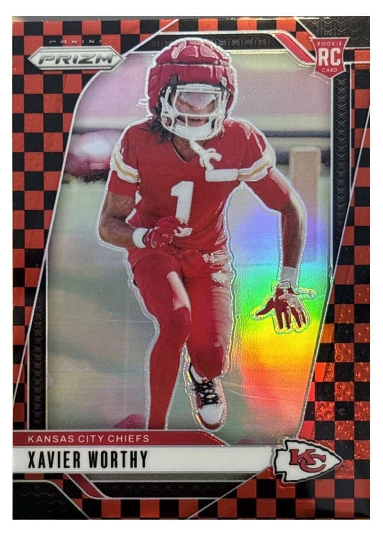 2024 Panini Prizm Base Set Xavier Worthy #399 card