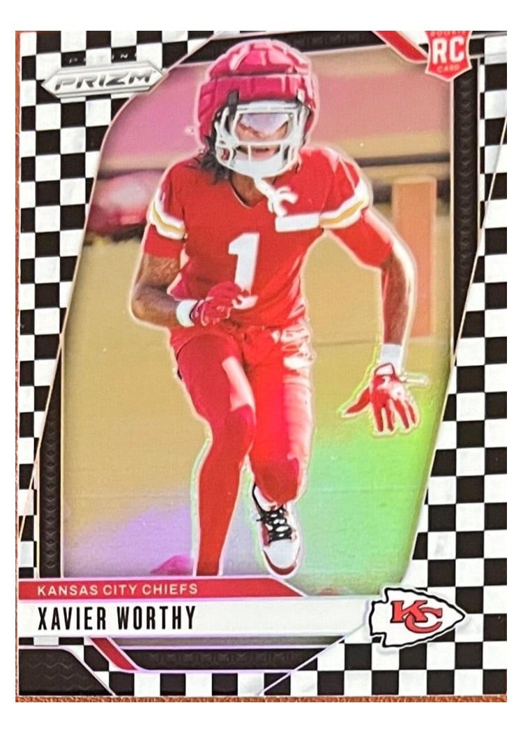 2024 Panini Prizm Base Set Xavier Worthy #399 card