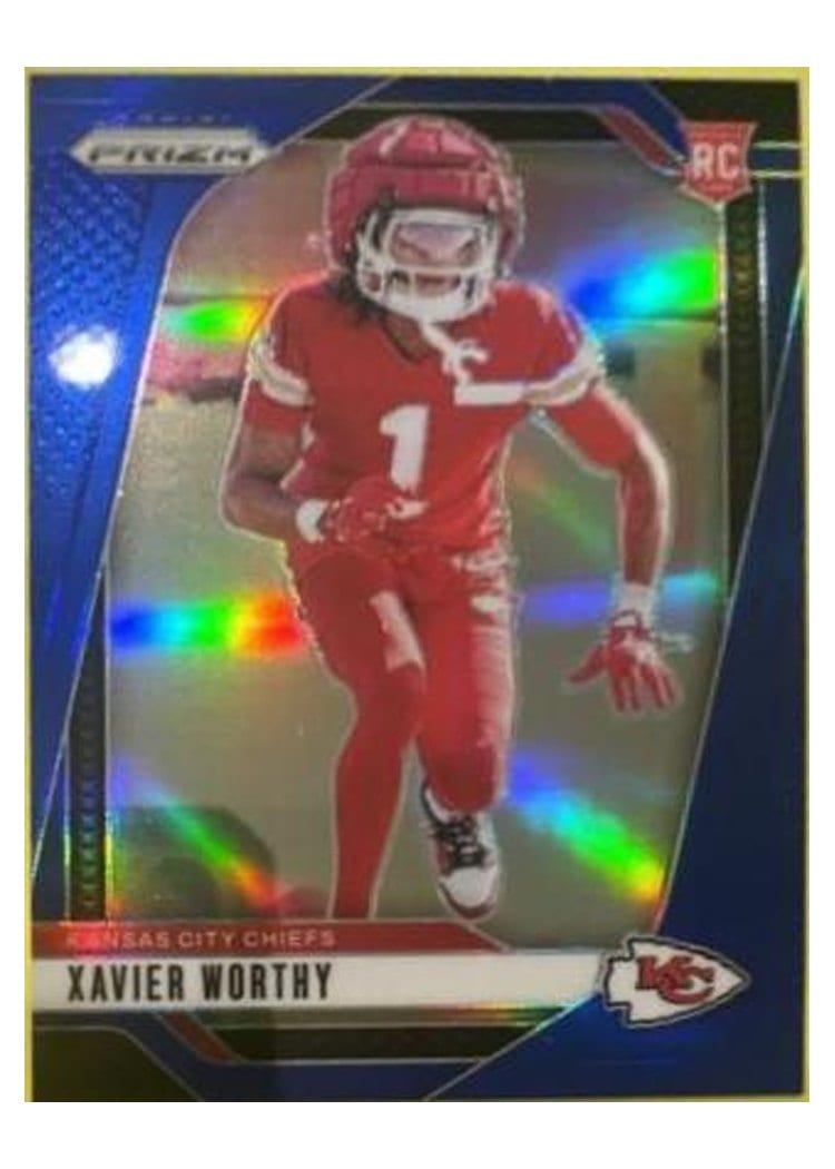 2024 Panini Prizm Base Set Xavier Worthy #399 card
