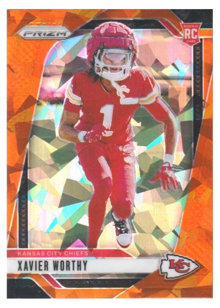 2024 Panini Prizm Base Set Xavier Worthy #399 card