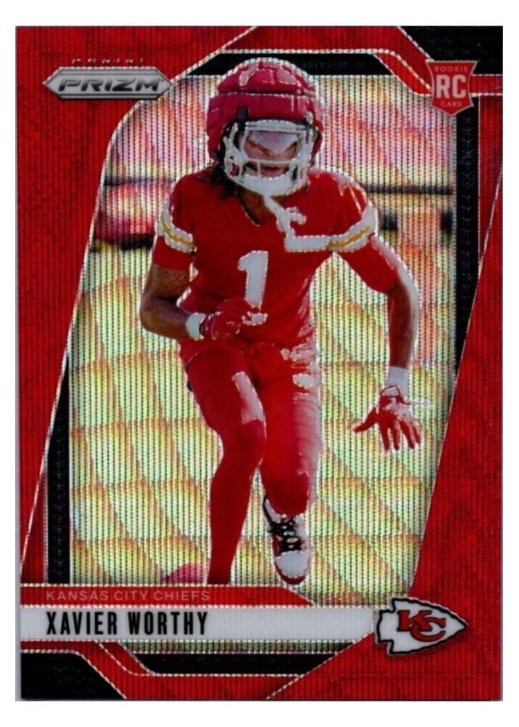 2024 Panini Prizm Base Set Xavier Worthy #399 card