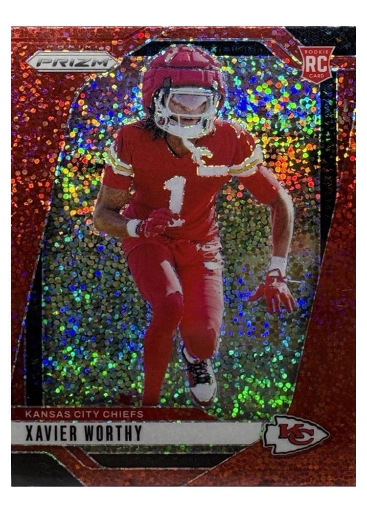2024 Panini Prizm Base Set Xavier Worthy #399 card