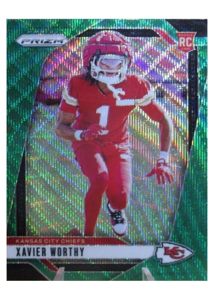 2024 Panini Prizm Base Set Xavier Worthy #399 card