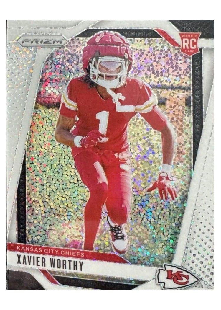 2024 Panini Prizm Base Set Xavier Worthy #399 card