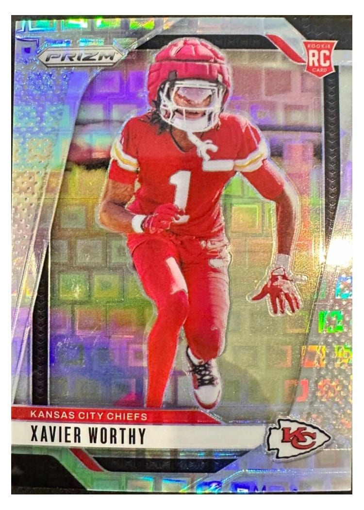 2024 Panini Prizm Base Set Xavier Worthy #399 card
