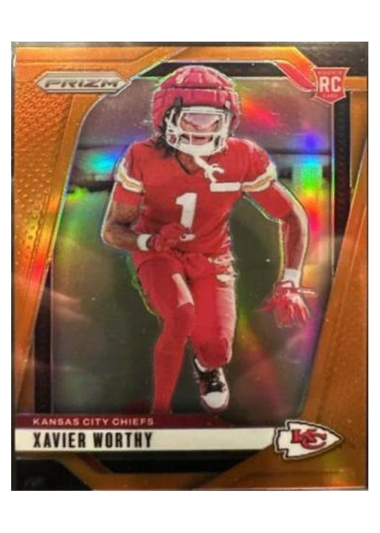 2024 Panini Prizm Base Set Xavier Worthy #399 card