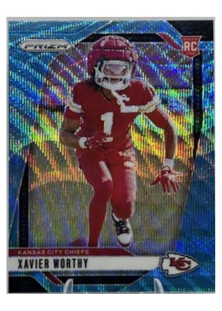 2024 Panini Prizm Base Set Xavier Worthy #399 card