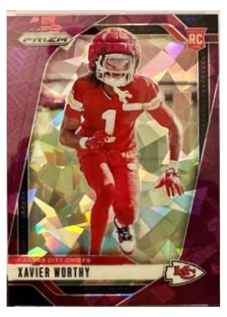2024 Panini Prizm Base Set Xavier Worthy #399 card
