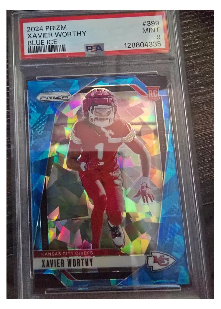 2024 Panini Prizm Base Set Xavier Worthy #399 card