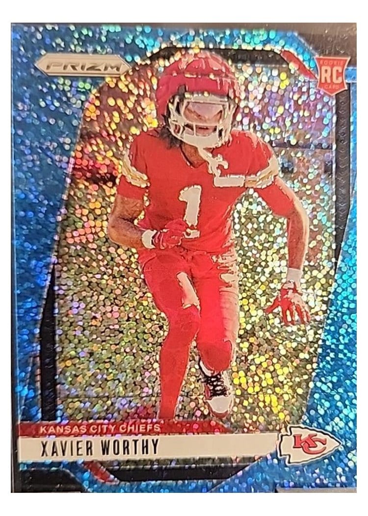 2024 Panini Prizm Base Set Xavier Worthy #399 card