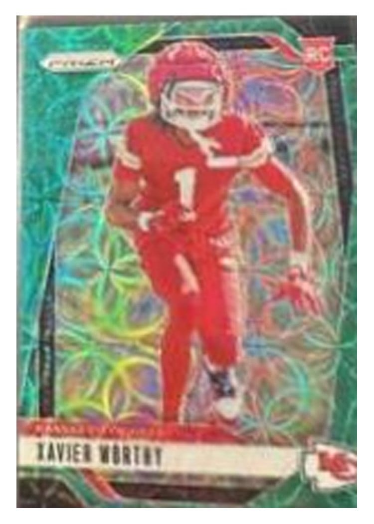 2024 Panini Prizm Base Set Xavier Worthy #399 card