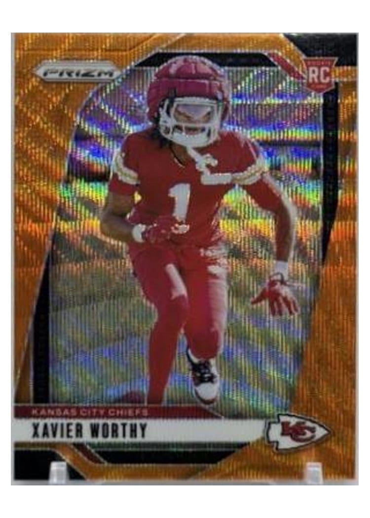 2024 Panini Prizm Base Set Xavier Worthy #399 card