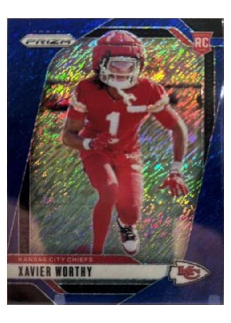 2024 Panini Prizm Base Set Xavier Worthy #399 card