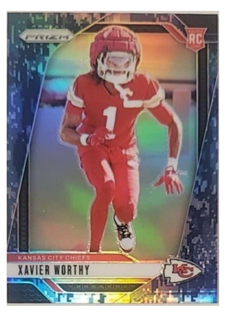 2024 Panini Prizm Base Set Xavier Worthy #399 card
