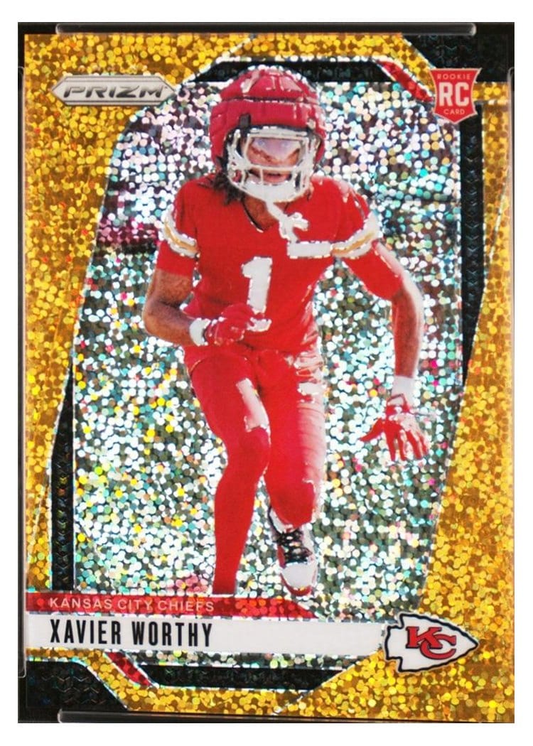 2024 Panini Prizm Base Set Xavier Worthy #399 card