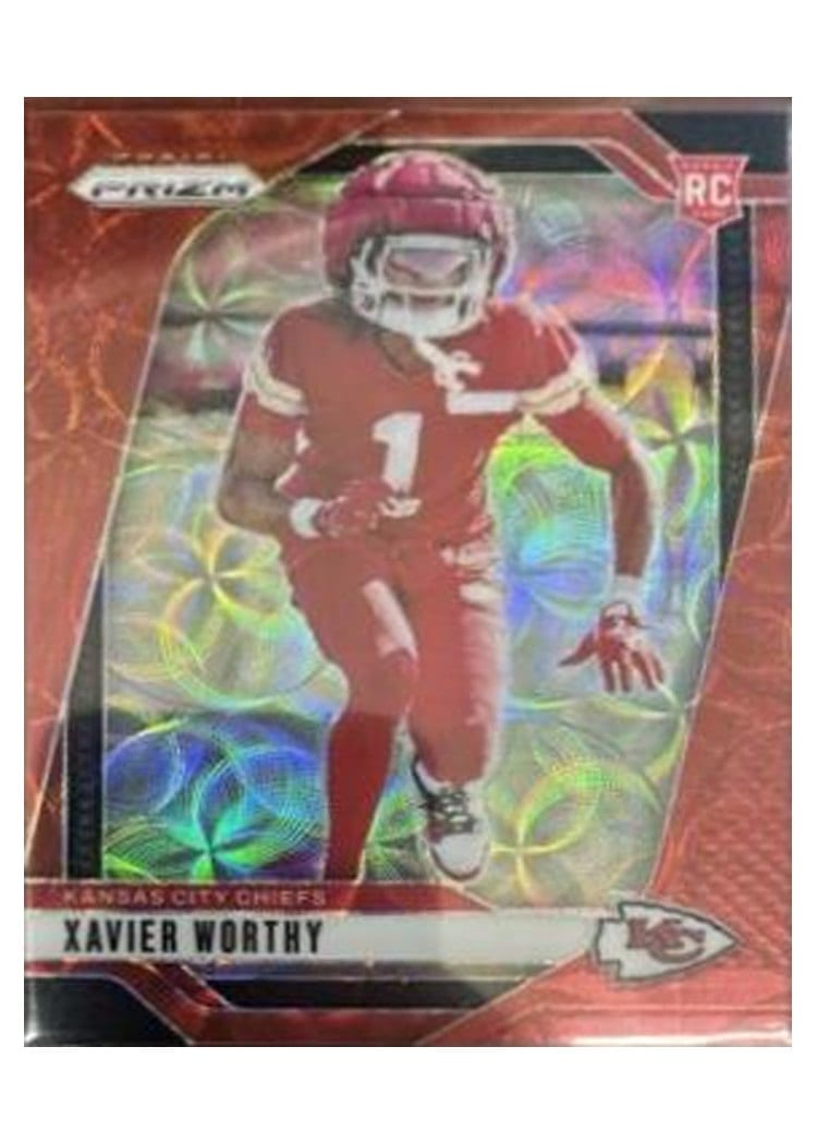 2024 Panini Prizm Base Set Xavier Worthy #399 card