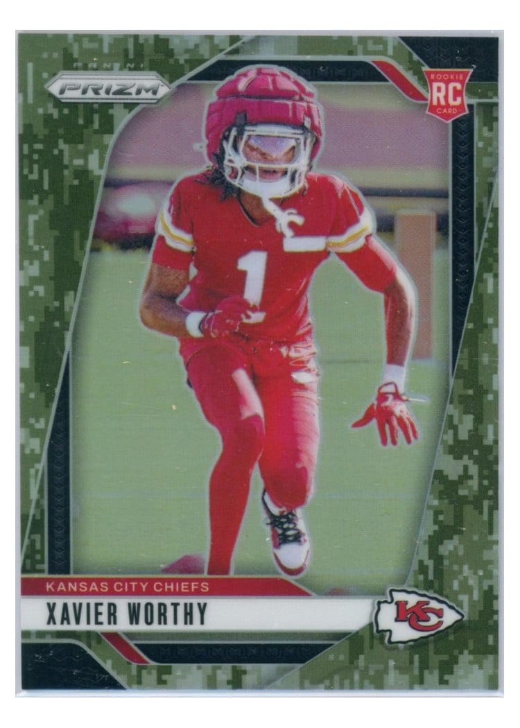 2024 Panini Prizm Base Set Xavier Worthy #399 card