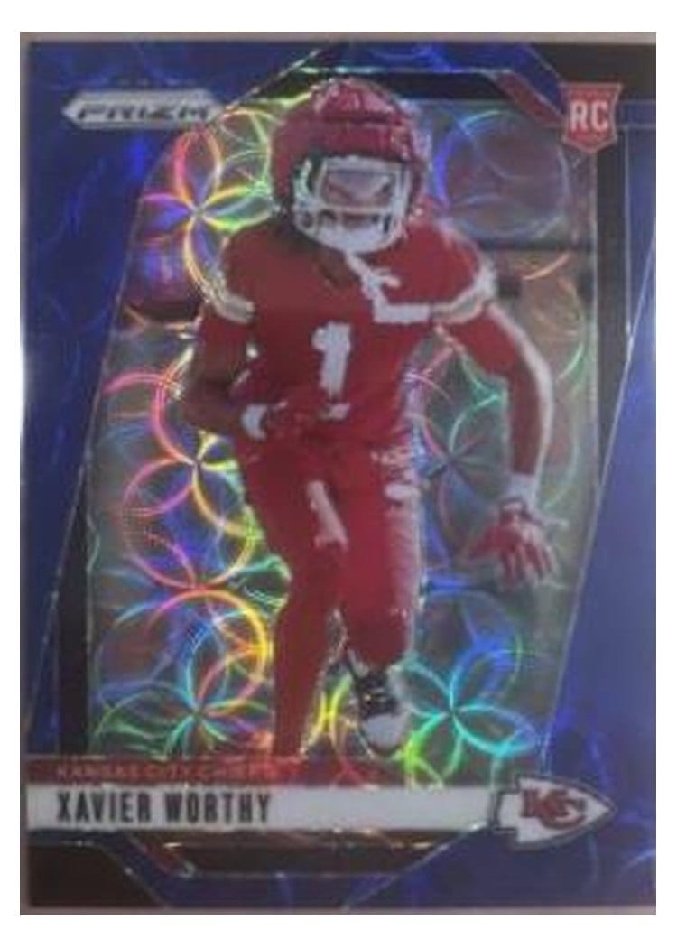 2024 Panini Prizm Base Set Xavier Worthy #399 card