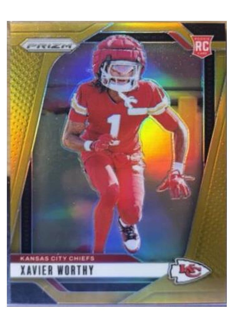 2024 Panini Prizm Base Set Xavier Worthy #399 card