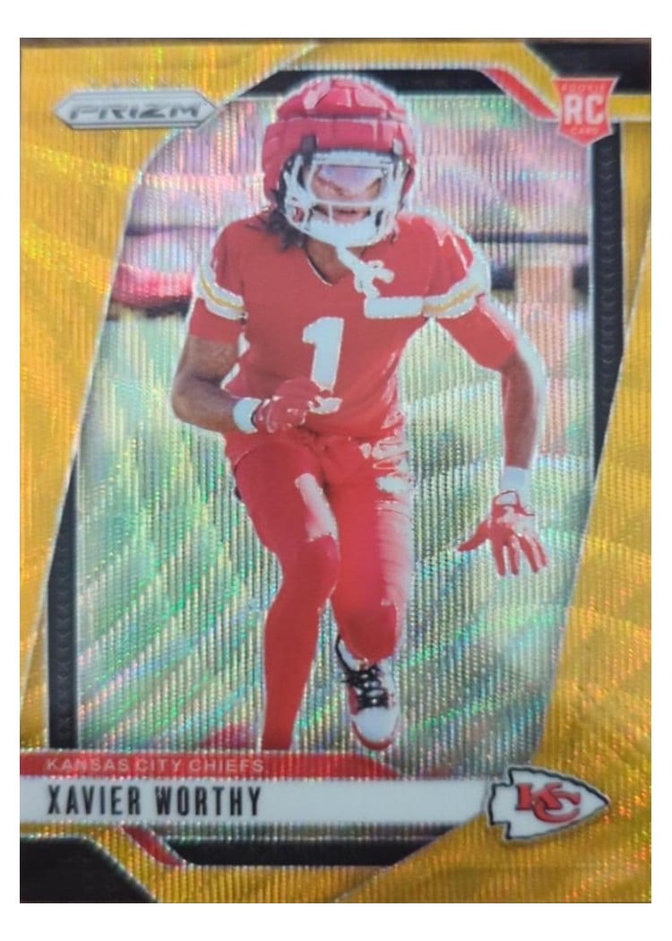 2024 Panini Prizm Base Set Xavier Worthy #399 card