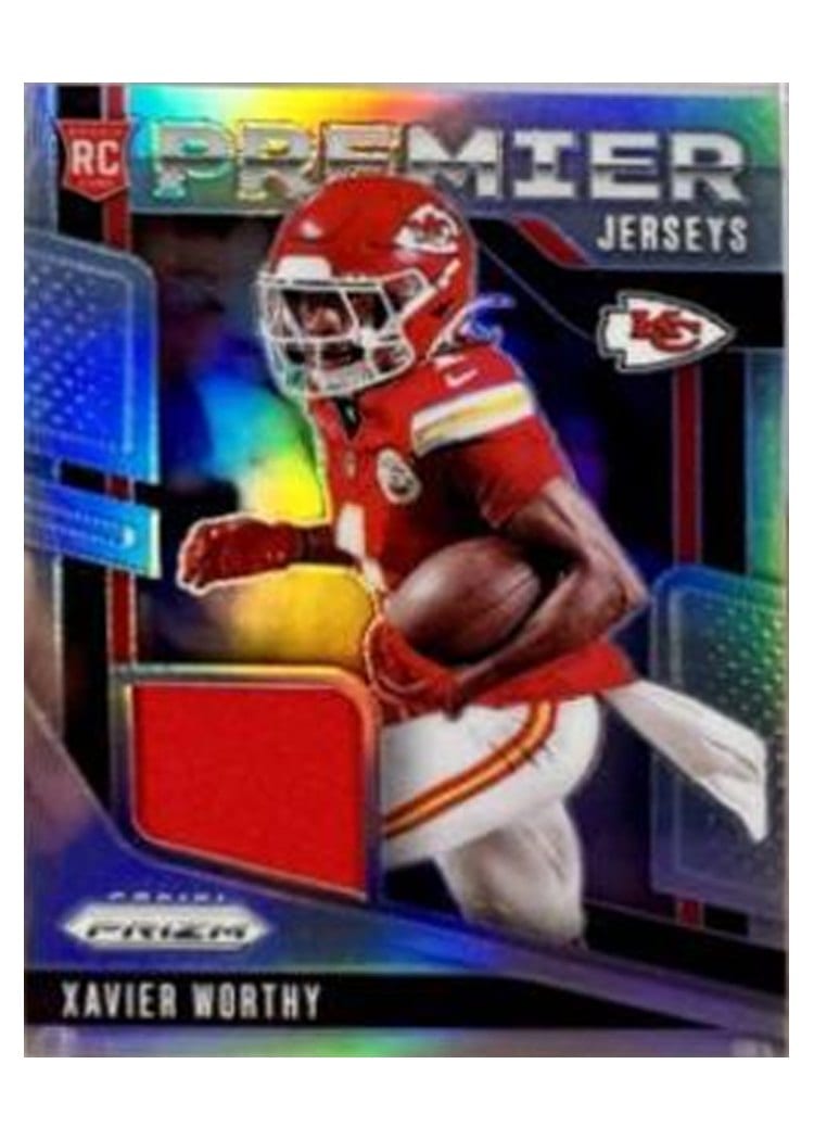 2024 Panini Prizm Premier Jerseys Xavier Worthy #PJ-XWY card