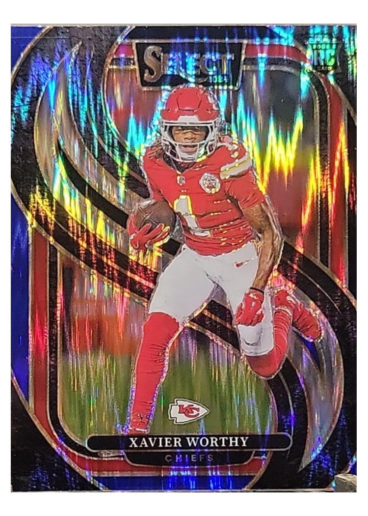 2024 Panini Select Base Set Xavier Worthy #119 card