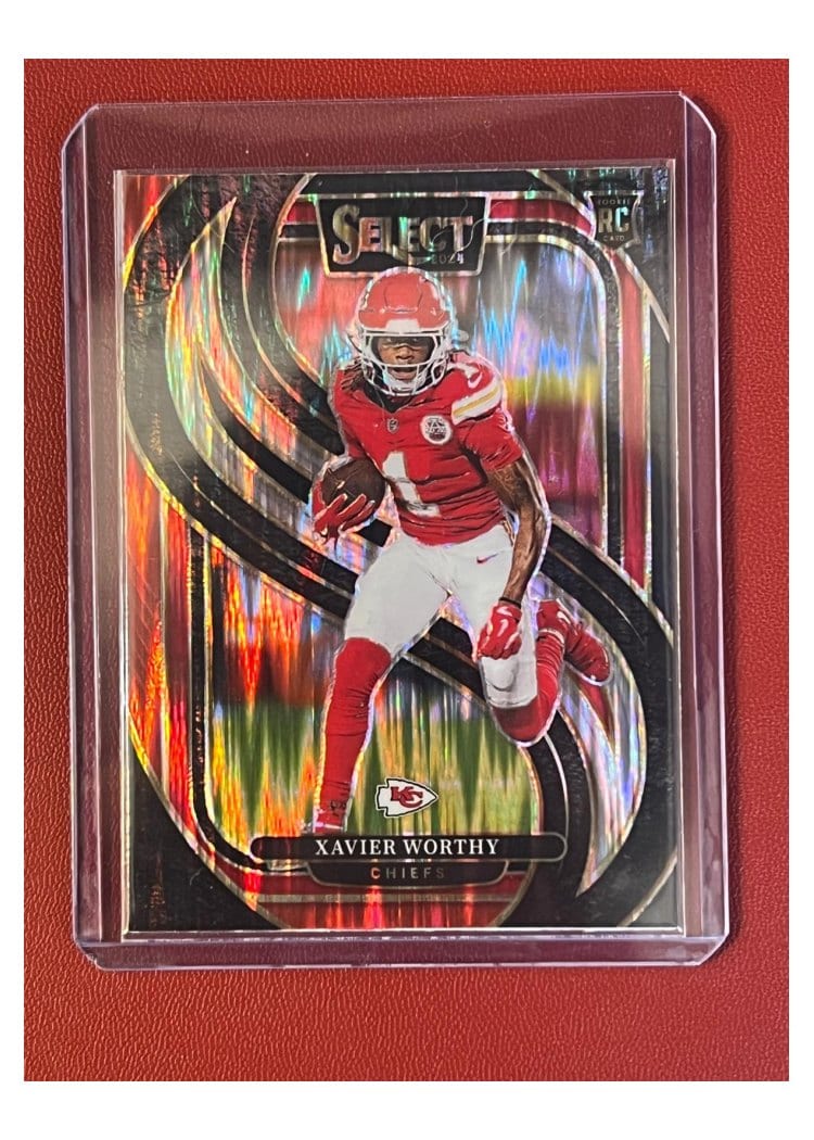 2024 Panini Select Base Set Xavier Worthy #119 card