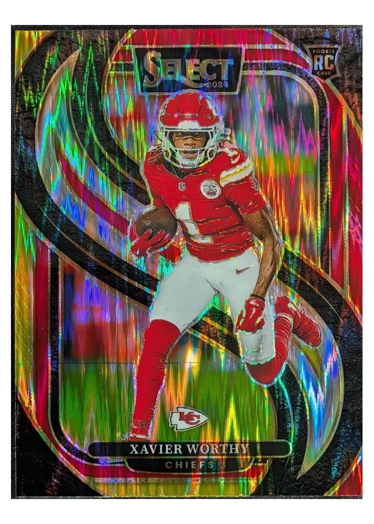 2024 Panini Select Base Set Xavier Worthy #119 card