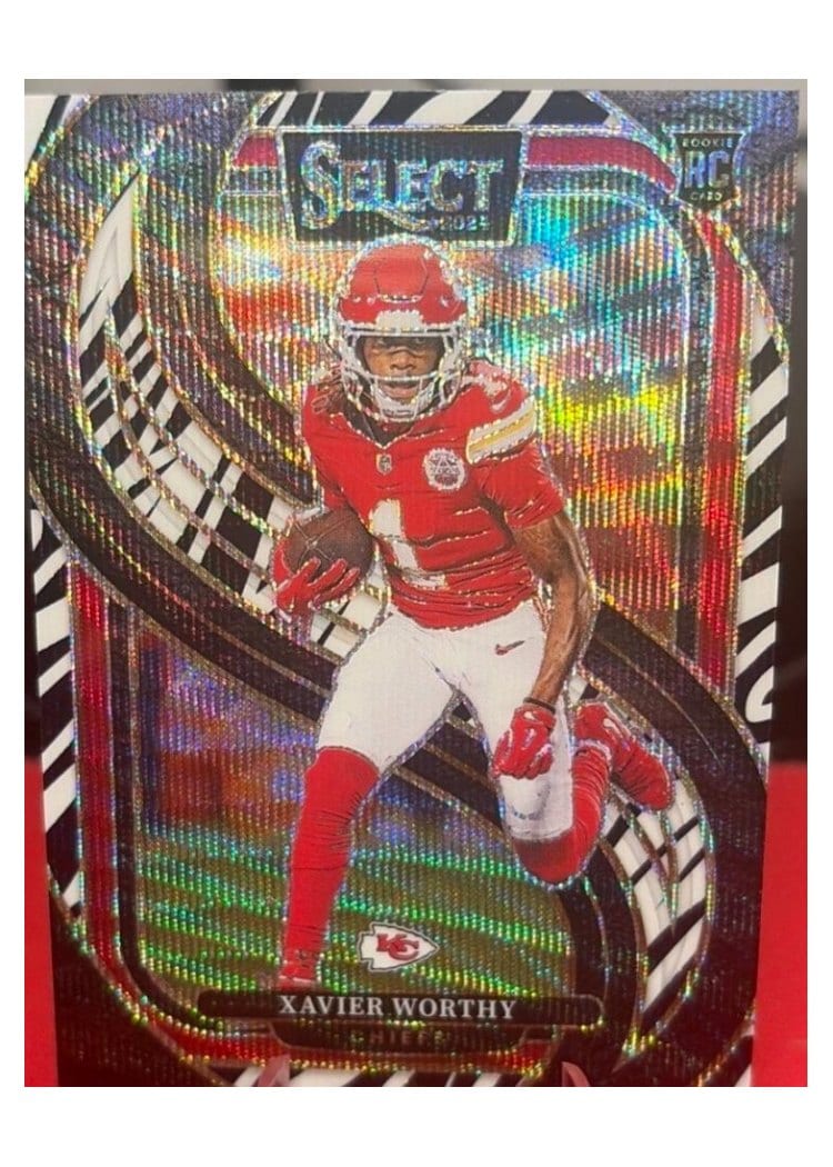 2024 Panini Select Base Set Xavier Worthy #119 card