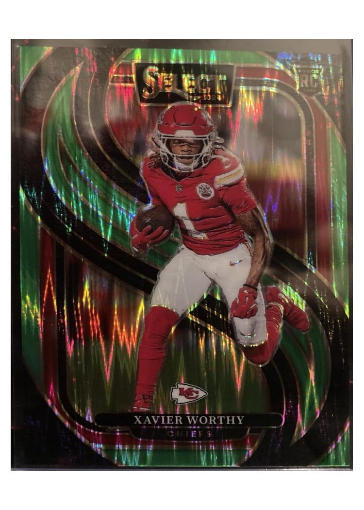 2024 Panini Select Base Set Xavier Worthy #119 card