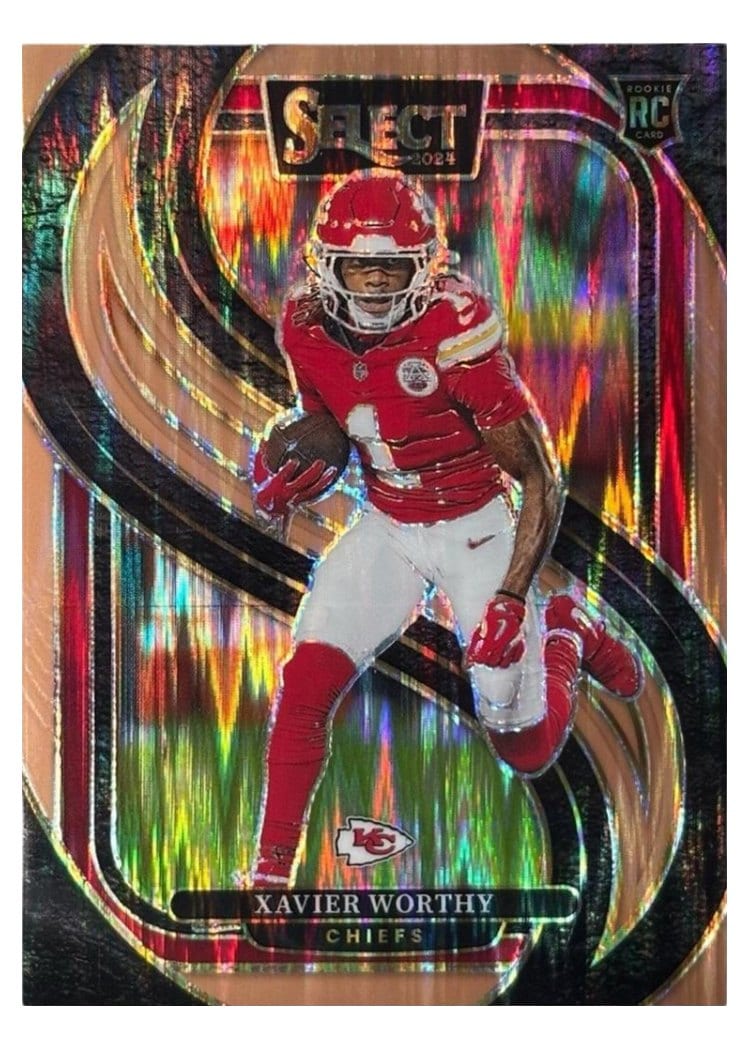 2024 Panini Select Base Set Xavier Worthy #119 card