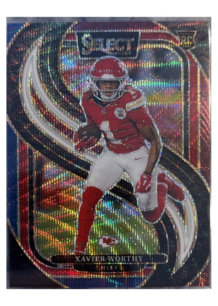 2024 Panini Select Base Set Xavier Worthy #119 card