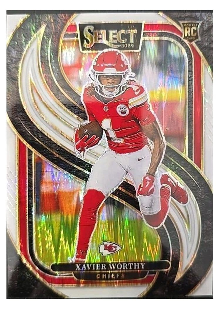 2024 Panini Select Base Set Xavier Worthy #119 card