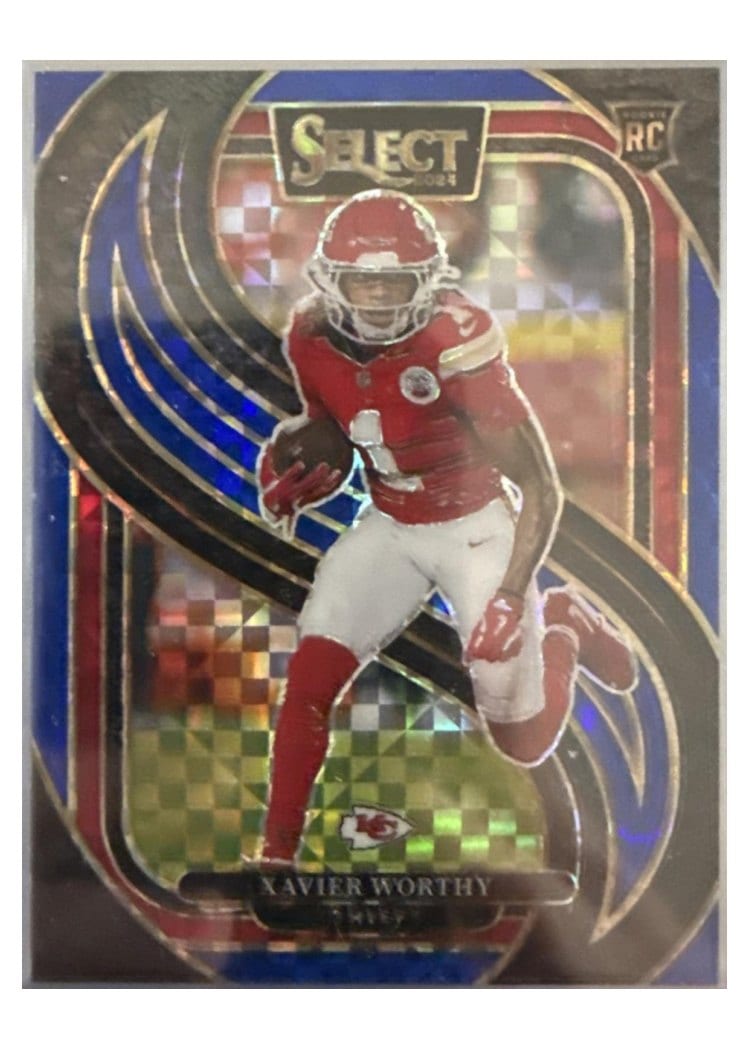 2024 Panini Select Base Set Xavier Worthy #119 card