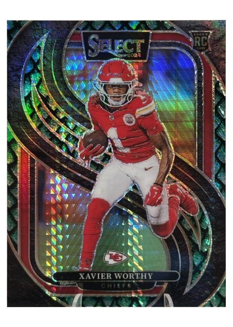 2024 Panini Select Base Set Xavier Worthy #119 card