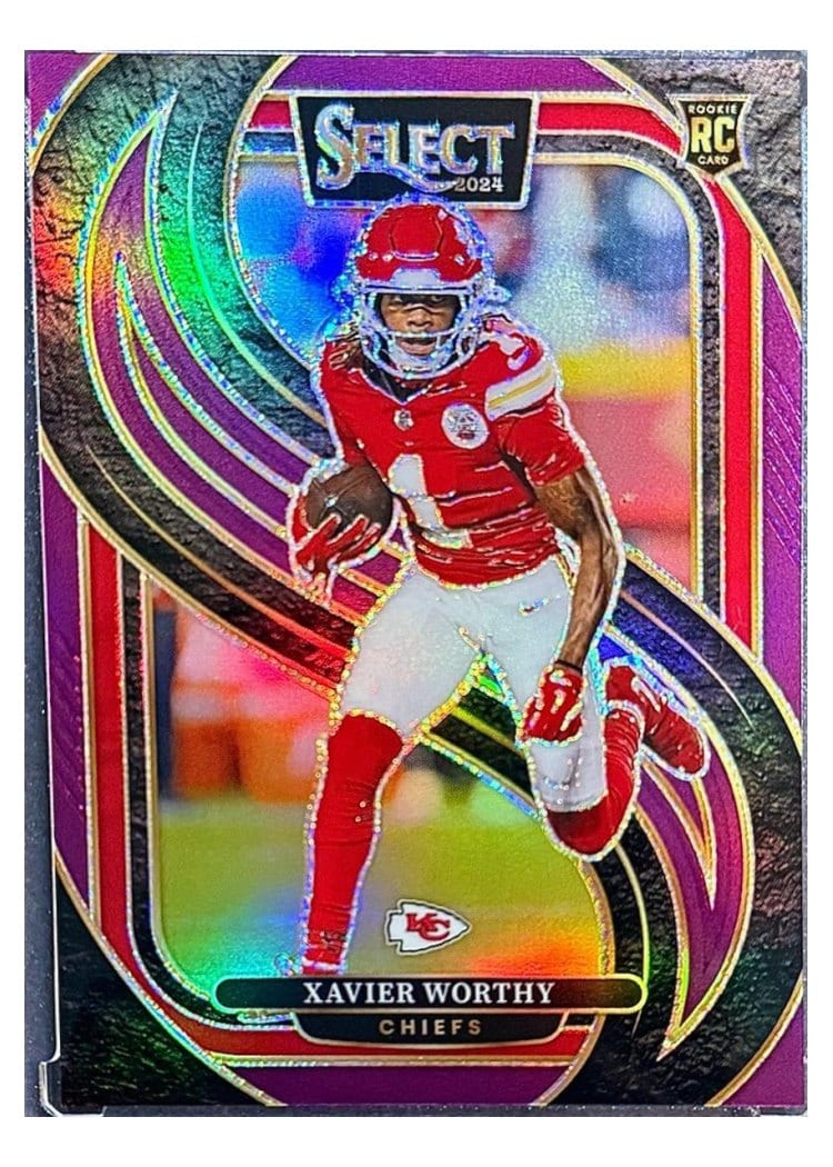 2024 Panini Select Base Set Xavier Worthy #119 card
