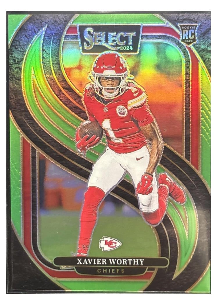 2024 Panini Select Base Set Xavier Worthy #119 card